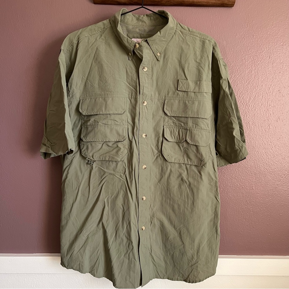 Kanga Cay Vented Fishing Short Sleeve